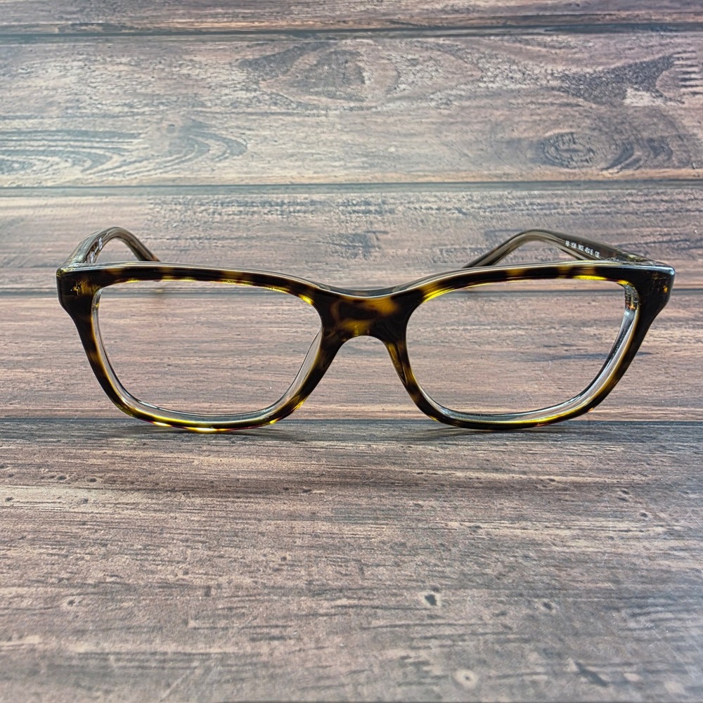 Ray-Ban RB 1536 3602 Dark Havana Tortoise Shell Rectangular Eyeglasses 48-16-130